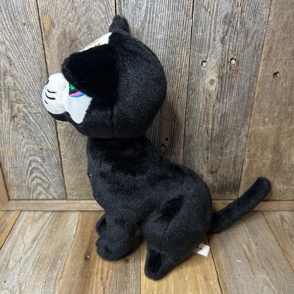 Haylee Sugar Skull Black Cat Plush Day of the Dead Dia de los Muertos 10.5 inch